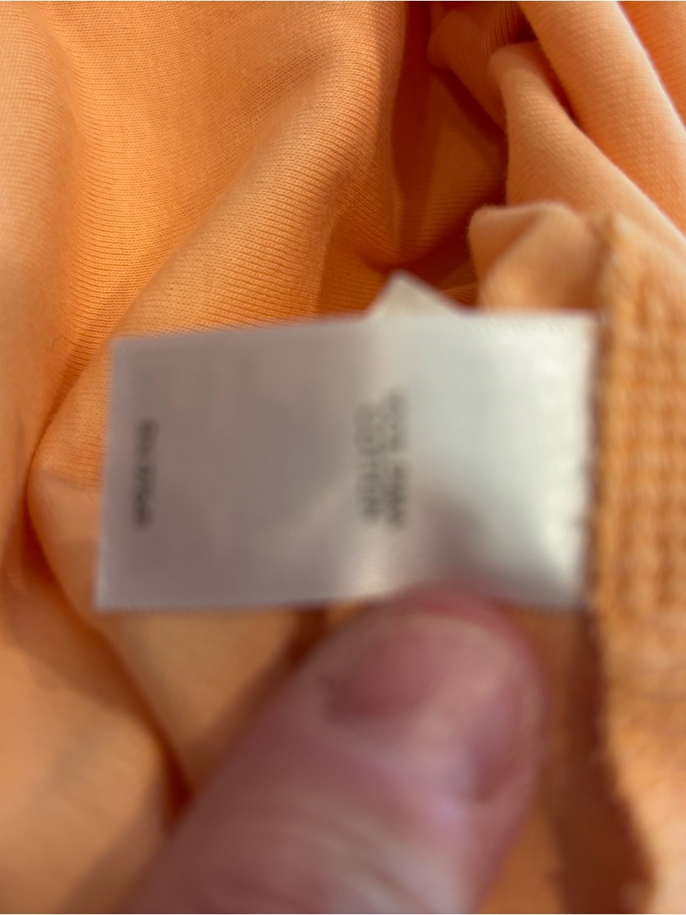 J. Jill Pima V-Neck Tank in Peach - Picture 3 of 4